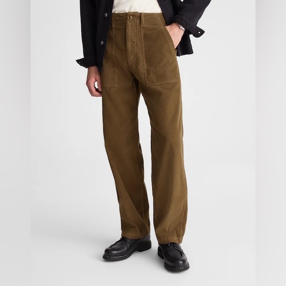 Madewell Other - MADEWELL Men’s Fatigue Pants In Corduroy Woodland Brown NW541